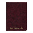 Load image into Gallery viewer, Personalized Custom Text Name ESV Super Giant Print Bible TruTone Burgundy English Standard Version
