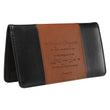 Load image into Gallery viewer, Strong &amp; Courageous Joshua 1:9 Faux Leather Checkbook Cover
