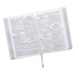 Load image into Gallery viewer, Personalized KJV SMALL Compact Pocket Edition Bible LuxLeather White
