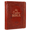 Load image into Gallery viewer, Personalized KJV My Creative Bible Journaling Bible LuxLeather Hardcover Brown King James Version
