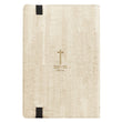 Load image into Gallery viewer, Tan Faux Leather Bullet Journal | Stand Firm - Luke 21:19
