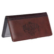 Load image into Gallery viewer, Blessed Man Jeremiah 17:7 Two-tone Brown Faux Leather Checkbook Cover
