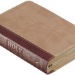 Load image into Gallery viewer, Personalized KJV Holy Bible Small Compact Bible Two-Tone Brown
