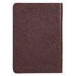 Load image into Gallery viewer, Personalized KJV Brown Faux Leather Small COMPACT Bible w/Ribbon Red Letter
