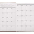 Load image into Gallery viewer, Baxter Undated Planner Brown Faux Leather
