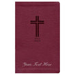 Load image into Gallery viewer, Personalized Custom Text Your Name NKJV Value Thinline Holy Bible Burgundy Leathersoft Red Letter Edition New King James Version
