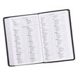 Load image into Gallery viewer, Personalized Custom Text Your Name KJV Holy Bible Thumb Index Edition Standard Size Black King James Version
