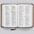 Load image into Gallery viewer, Personalized ESV Compact Bible TruTone Walnut Weathered Cross Design
