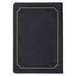 Load image into Gallery viewer, Be Strong &amp; Courageous Black Joshua 1:9 Zippered Journal

