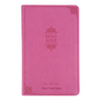 Load image into Gallery viewer, Personalized Custom Text Your Name NIV Value Thinline Bible Comfort Print Leathersoft Orchid New International Version
