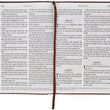 Load image into Gallery viewer, Personalized KJV Holy Bible Super Giant Print Brown Faux Leather Bible w/Ribbon Marker
