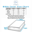 Load image into Gallery viewer, Be Still &amp; Know Psalm 46:10 Purple Laurel Faux Leather Personalized Bible Cover For Women
