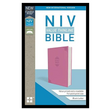 Load image into Gallery viewer, Personalized Custom Text Your Name NIV Value Thinline Bible Comfort Print Leathersoft Orchid New International Version
