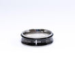 Load image into Gallery viewer, Fear Not Psalm 23:4 - Men's Spinner Ring
