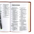 Load image into Gallery viewer, Personalized NIV Personal Size Bible Large Print Leathersoft Brown Comfort Print
