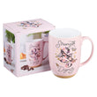 Load image into Gallery viewer, Strength &amp; Dignity Proverbs 31:25 Pink Butterfly Mug
