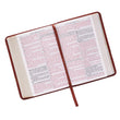 Load image into Gallery viewer, Personalized Custom Text Your Name KJV Holy Bible COMPACT LuxLeather Brown King James Version
