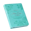 Load image into Gallery viewer, Here I Am, LORD Teal Faux Leather Devotional
