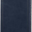 Load image into Gallery viewer, Personalized KJV Giant Print Bible with Thumb Index Dark Blue Faux Leather
