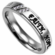 Load image into Gallery viewer, Faith, Hope, Love 1 Corinthians 13:13 Women's Ring
