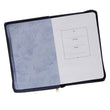 Load image into Gallery viewer, Personalized Be Still and Know Psalm 46:10 Faux Leather Zippered Journal
