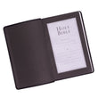 Load image into Gallery viewer, Personalized Custom Text Your Name KJV Gift and Award Bible Lux Leather Black King James Version Custom Made Gift for Celebrations Holidays
