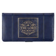 Load image into Gallery viewer, Trust in the LORD Always Isaiah 26:4 Navy Blue Faux Leather Checkbook Cover
