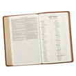 Load image into Gallery viewer, Personalized Custom Text Your Name KJV Holy Bible Gift Edition LuxLeather Brown King James Version
