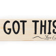 Load image into Gallery viewer, I Got This Love God Spanish Wood Decor
