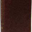 Load image into Gallery viewer, Personalized NKJV Journal The Word Bible Red Letter Comfort Print Bonded Leather Brown
