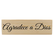 Load image into Gallery viewer, Agradece a Dios Spanish Wood Decor
