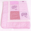 Load image into Gallery viewer, Embroidered Scripture Baby Quilt
