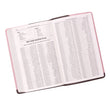 Load image into Gallery viewer, Personalized Bible KJV Gift Edition Standard Size LuxLeather 2-Tone Pink/Brown King James Version
