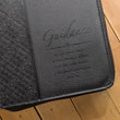 Load image into Gallery viewer, Guidance Faux Leather Black Personalized Bible Cover for Men
