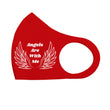 Load image into Gallery viewer, Angels Are WIth Me Breathable Stretch Fit Mask
