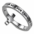 Load image into Gallery viewer, Fear Not Isaiah 41:10 - Woman's Cross Ring
