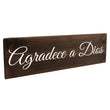 Load image into Gallery viewer, Agradece a Dios Spanish Wood Decor
