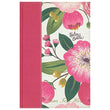 Load image into Gallery viewer, Personalized NKJV Woman's Study Bible Red Letter Cloth Over Board Pink Floral
