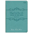 Load image into Gallery viewer, Personalized 2021 Blessed are Those Who Trust (Jeremiah 17:7) Executive Planner with Zipper
