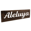 Load image into Gallery viewer, Aleluya Spanish Wood Decor
