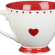 Load image into Gallery viewer, Red/White Ceramic Love Coffee Mug w/Scripture Message Gift Box – 1 Corinthians 16:14
