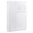 Load image into Gallery viewer, Personalized KJV SMALL Compact Pocket Edition Bible LuxLeather White

