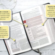 Load image into Gallery viewer, Personalized NIV Life Application Study Bible, Third Edition, Personal Size, Leathersoft, Brown
