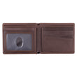 Load image into Gallery viewer, The World's Best Dad Brown Joshua 1:9 Genuine Leather Wallet
