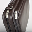 Load image into Gallery viewer, Two-fold Faux Leather Brown Personalized Bible Cover for Women

